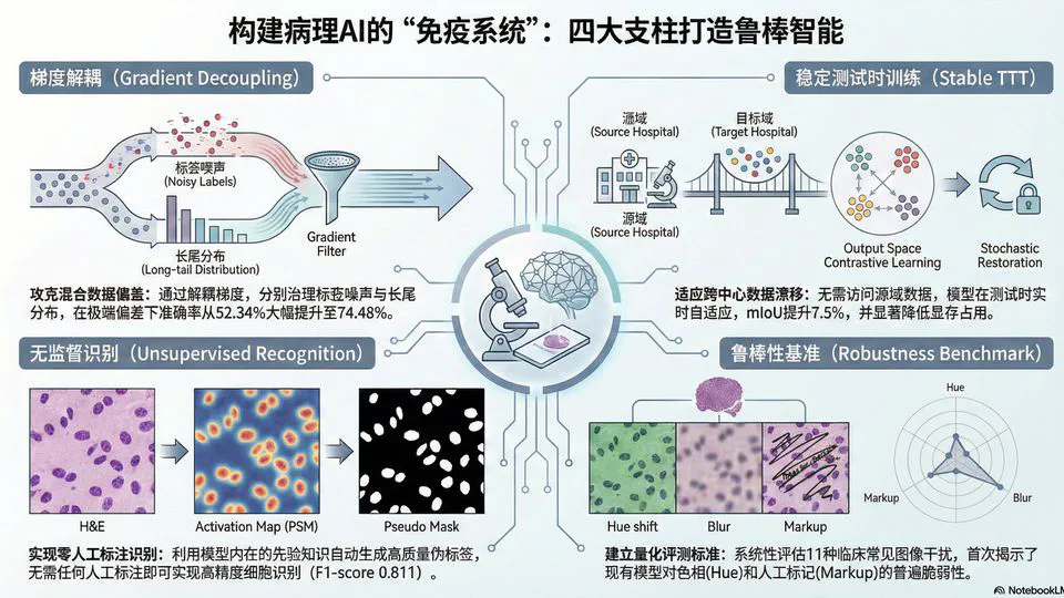 Research on Robustness and Generalization Learning Theory in Pathological Image Analysis