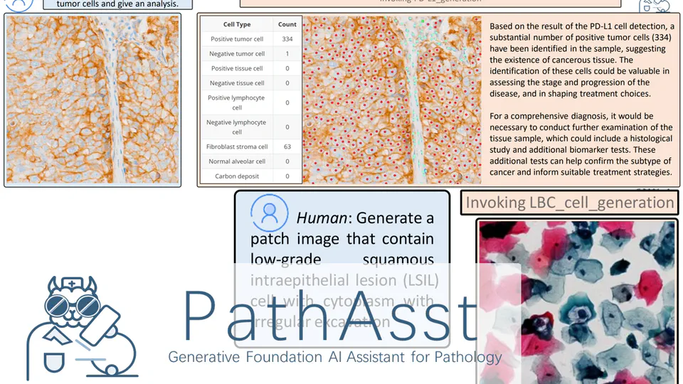 PathAsst: Generative Foundation AI Assistant for Pathology